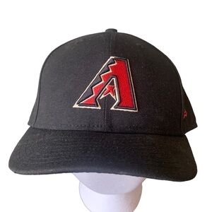 Arizona Diamondbacks Official On-Field Players Hat New ERA MLB Black Size 8